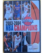 2003-2004 NBA Champions: DETROIT PISTONS DVD, New - $5.95