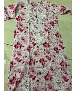 Pure cotton handwork fancy chicken work Straight style Kurta/Kurti For W... - $10.99