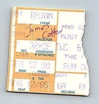 James Coton Concert Ticket Stub Décembre 7 1997 Tucson Arizona - $39.55