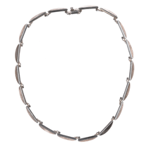 16&quot; retro Mexican sterling choker link necklace - $153.45