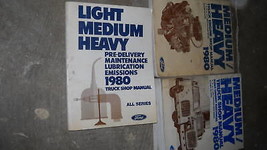 1980 Ford Pesante &amp; Medio Dovereduty Camion Servizio Negozio Riparazione... - $44.95