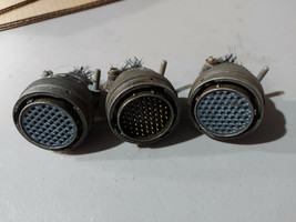 21TT14 Electrical Connectors, 51 Pin??, 3 Pcs, Good Condition - $13.94