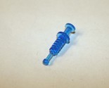 Minifigure Custom Toy Needle Shot Vaccine Blue Doctor Science - $1.10