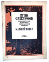 In The Greenwood By Mathilde Bilbro  Sheet Music Theodore Presser Co. 1915 - £8.97 GBP