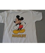 Mickey Mouse on a Large (L) New White tee shirt  - £17.37 GBP