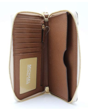 Michael Kors Jet Set Travel Signature Phone Wallet Wristlet Ivory 35F8GTVW9B - £43.51 GBP