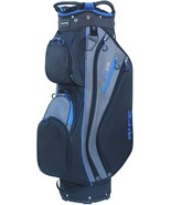 Rife RF-LITE Black and Blue 14 Way Cart Bag 9.5&#39;&#39; Lightweight Nylon Golf... - $133.96 CAD