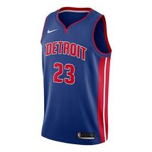 NikeNBA Basketball Vest SW Fan Edition Detroit Pistons 23 Away SW Fan Ed... - $152.00