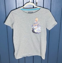 Rare Vincent Van Gogh Painting Starry Night On Pocket On Tee Shirt Size Small - £20.57 GBP
