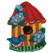 Birdhouse Rug Latch Hooking Kit - £27.45 GBP