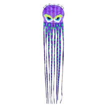 KITE X KITES FOR ADULTS KIDS GIANT 26 FOOT! LARGE OCTOPUS FOIL BIG COOL ... - $93.99