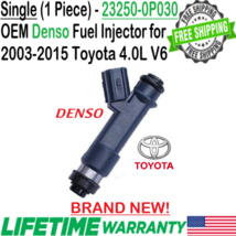 BRAND NEW OEM Denso 1Pc Piece Fuel Injector for 2005-2015 Toyota Tacoma ... - £62.61 GBP