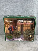 Designers Choice 150 Clear Light Mesh Christmas Lights 6ft x 4ft - $11.98