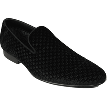 Men's Shoes Steve Madden Slip On Dress or Casual Velvet Lifted Black image 10