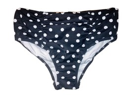 Victoria Secret Polka Dot Black/White High Waist Swim Bottom Size S - £7.34 GBP