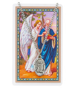 St. Matthew Necklace with a Laminated Prayer Card - $20.95