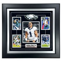 Jalen Hurts Autographed Philadelphia Eagles 8x10 Photo Framed JSA Signed Philly - £543.53 GBP