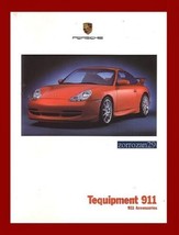 Porsche 2000 tequipment 911 accessories original color sales brochure...... - $24.34