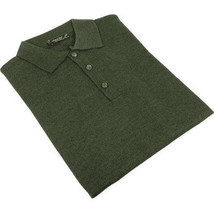 Mens PRINCELY Soft Merinos Wool Sweater Knits Lightweight Polo 1011-40 G... - $69.99