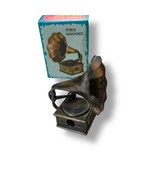 Antique Finish Die Cast Miniature Phonograph Pencil Sharpener #8753 - $9.00