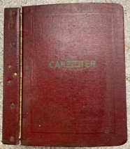 Carburetor Parts &amp; Service Manual 9 - Delco Rochester - Approx. 40&#39;s - 70&#39;s - £55.04 GBP