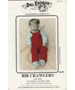 Dolls Emporium Pattern #DE153 ~ Bib Crawlers ~ 1987 - $5.94