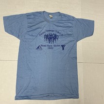 Vtg Alcan/Oswego YMCA Road Races T-Shirt USA Single Stitch L 1982 Screen... - $315.59 MXN
