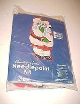 1979 Candamar Designs Vintage Needlepoint Kit Santa Claus Item 30034 Red... - $61.37
