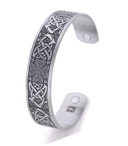 Magnetic Bracelet Bangle Celtic Knot Cross Health for - £54.45 GBP