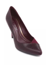 NEW THE LIMITED RED WINE SUEDE LEATHER PUMPS SIZE 8 M $70 - $57.06