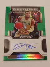 Jordan Usher Georgia Tech Yellow Jackets 2022 Panini Prizm Certified Autograph - £3.81 GBP