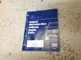 1987 1988 1989 1990 1991 1992 93 Mercedes Benz Diesel Motore Parti Catalogo OEM - £71.30 GBP
