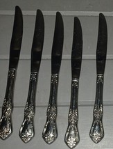Lot of 5 Kennett Square 9&quot; Dinner Knives - Oneida Distinction Deluxe Sta... - $25.00