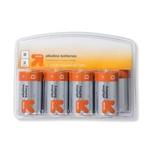 BestBy07/25 up&up D Batteries 1.5V Alkaline Single-Use 8ct Pack - €13,55 BestBy07/25 up&up D Batteries 1.5V Alkaline Single-Use 8ct Pack - €13,55 EUR