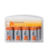 BestBy07/25 up&amp;up D Batteries 1.5V Alkaline Single-Use 8ct Pack - $21.96 CAD