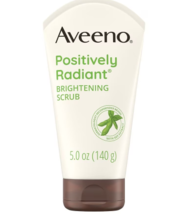 Aveeno Positively Radiant Brightening &amp; Exfoliating Face Scrub 5.0oz - £32.04 GBP