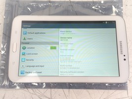 Samsung Galaxy Tab 3 SM-T210R 8GB 7" Android Tablet Factory Reset - $37.87
