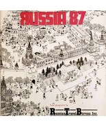1987 Russia Travel Bureau 87 Touring Cold War Magazine Trans Siberian DW... - $49.99