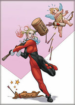 DC Comics Harley Quinn Comic Book #70 Comic Art Refrigerator Magnet NEW UNUSED - £3.15 GBP
