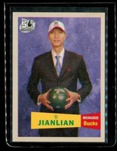 2007 Topps 50TH Anniversary Basketball Card #116 Yi Jianlian Milwaukee Bucks - £3.37 GBP