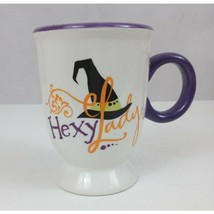 Hallmark Hexy Lady Halloween Coffee Cup Mug 4.75&quot; Tall - £6.12 GBP