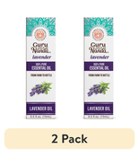 GuruNanda 100% Pure &amp; Natural Lavender Essential Oil - 15ml | 2 Pack - $24.99