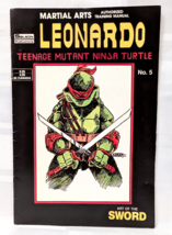 1986 LEONARDO AUTHORIZED TRAINING MANUAL 5 COMIC BOOK TMNT VINTAGE NINJA... - $59.99