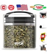 Compact 16oz Evak Glass Storage - Airtight &amp; Stylish, Perfect for Kitche... - $50.34 CAD