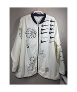Nike Nathan Bell Allover Printed Running Jacket Mens AJ7759-468 M Size XXL - $105.07 CAD