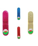 Ladies Golf Ball Marker Magnetic Anywear Clip. Glitter. Wales Crested - $11.72