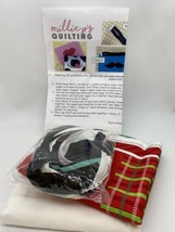 Millie P&#39;s Quilt Shop Holiday Zipper Bags Sewing Kit (Makes 9 Bags) NEW - £22.35 GBP