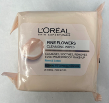 L&#39;Oreal Fine Flowers Cleansing Wipes Normal to Combination Skin *Twin Pack* - $15.99