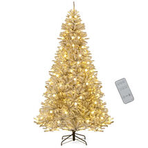 8 Feet Snow-flocked Artificial Christmas Tree Pre-lit Hinged with 81 Sph... - €230,95 EUR 8 Feet Snow-flocked Artificial Christmas Tree Pre-lit Hinged with 81 Sph... - €230,95 EUR