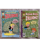 Vintage Sacco Di 2 Harvey Fumetti Richie Rich Zillionz Fumetto Libri [19... - $261.98 MXN